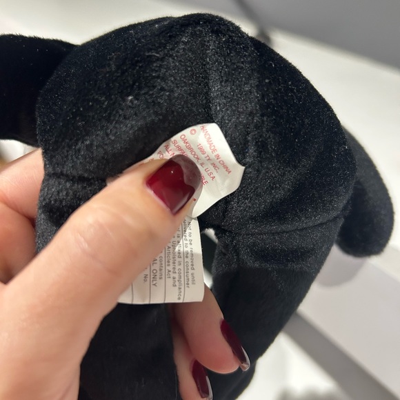 TY The End Beanie Baby with tag errors 1999 - Picture 2 of 4